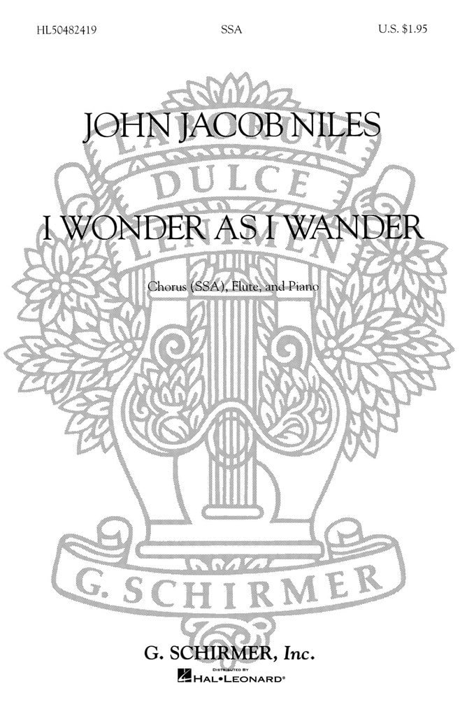 I Wonder as I Wander